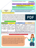 Actividad de Ciencia y Tecnología 3° y 4° Semana 5 - Eda 4