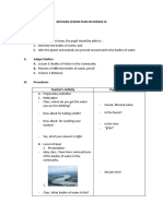 Detailed Lesson Plan in Science Iii