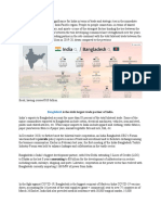 India-Bangladesh Trade at A Glance