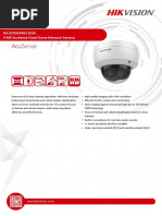 Ds-2Cd3143G2-I (S) U 4 MP Acusense Fixed Dome Network Camera