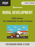 Rural Development: ARD Notes For NABARD Grade A Exam