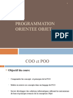 Programmation Orientee Objet