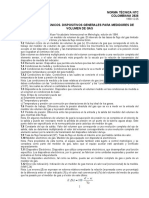 Dispositivos Generales para Medidores de Volumen de Gas