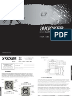 Solo-Baricsubwoofer: S15L7, S12L7, S10L7, S8L7