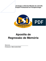 Apostila de Terapia de Regressã - o