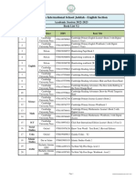 Pakistan International School Jeddah - English Section: Academic Session 2022-2023 Book List Y2