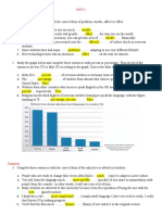 Vocabulary and Grammar Review 5-6