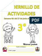 3° S40 Cuadernillo de Actividades-Profa Kempis