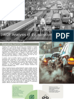 SWOT Analysis of EV Adoption in India: Prepared By: Abhishek Sharma