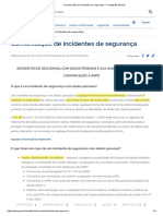 ANPD - Comunicado INCIDENTE - Https (Dois Ponto) (Duas Barras) WWW - Gov.br (Barra) Anpd (Barra) PT-BR (Barra) Assuntos Incidente-De-Seguranca