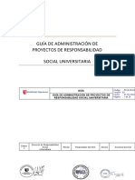 Guía de Administración de Proyectos de Responsabilidad Social Universitaria v03