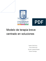 Modelo Terapia Breve Centrada en Soluciones