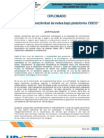 Información Detallada Del DIPLOMADO Gestión y Conectividad de Redes Bajo Plataforma CISCO