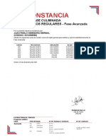 Constancia de Fase Avanzada Culminada