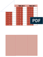 Tablas de Multiplicar para Completar f1bzkz