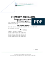 Instruction Manual: Oxygen Generator System 2-Column System 3-Column System X-Version