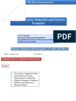 Magnetic Forces, Materials & Devices