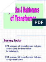 OPERATION & MAINT OF TRAFO - New