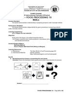 Q4 TLE Food Processing 10 Week 6