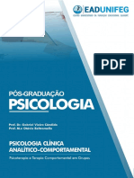 Psicoterapia e Terapia Comportamental em Grupos