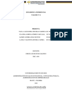 Estadistica Inferencial Taller 3 y 4