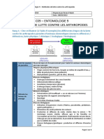 C09 - Entomologie 9 - Méthodes de Lutte Contre Les Arthropodes