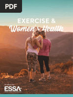 ESSA Exercise Womens Health Ebook