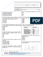 Simulado 11 Prof. Luiz Carlos Melo