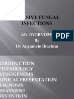 Invasive Fungal Infections