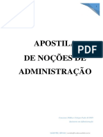 Apostila de Nocoes de Administracao CPII