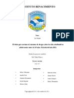 Informe de Investigación, Drogas, Grupo 2.