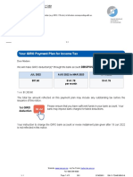 Your GIRO Payment Plan For Income Tax: DBS/POSB xxxxx2101