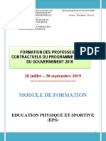 Modules Formation Contractuels 2019 - EPS