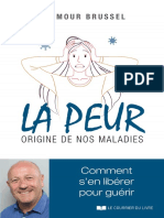 La Peur, Origine de Nos Maladies by Seymour Brussel