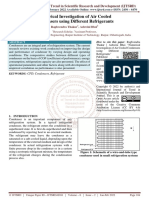 Numerical Investigation of Air Cooled Condensers Using Different Refrigerants