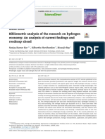 Bibliometric Analysis of The Research On Hydrogen Economy: An Analysis of Current Findings and Roadmap Ahead