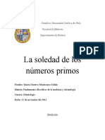 La Soledad de Los Numeros Primos