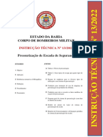 It - Cbmba 13. 2022 - Pressurizacao de Escada de Seguranca