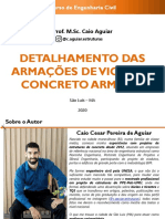 Gratuito - Detalhamento Das Armações de Vigas de Concreto Armado