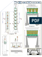 Plano de Arquitectura Puente Peatonal