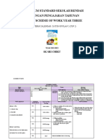 Kurikulum Standard Sekolah Rendah Rancangan Pengajaran Tahunan English Scheme of Work Year Three