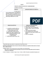 Taller 4.sem. 4. Definición Del Producto, Sustitutos y Complementarios