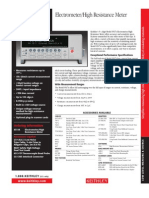 Electrometer/High Resistance Meter: Ordering Information