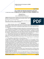 Models Regulation of Room Microclimate Parameters Storage of Agricultural Products