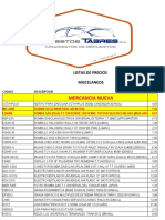 Pedido Tabres 04-10-21