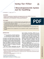 Facial Anatomy For Filler Injection The Superficial Musculoaponeurotic System SMAS Is Not Just For Facelifting 2019