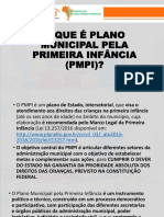 Plano Municipal Pela Primeira Infância