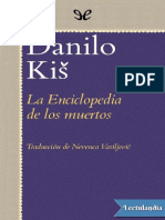 La Enciclopedia de Los Muertos - Danilo Ki