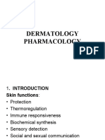 Dermatology Pharmacology Skin