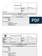 Position and Competency Profile